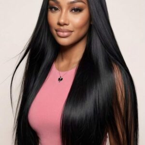 Imagen de prueba: referencia visual de cabello largo liso